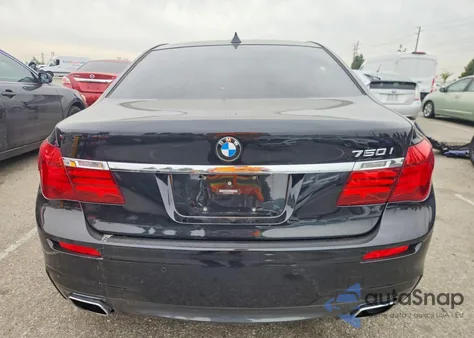 2015 BMW 750 I z USA, uszkodzony, nr VIN WBAYA8C55FG197797